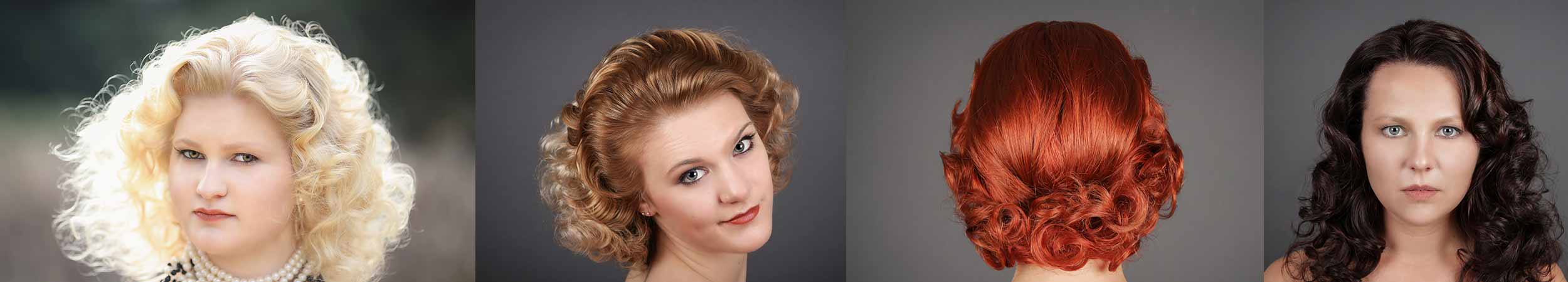 Vintage Hairstyling - Lockenwickel Haarstyling